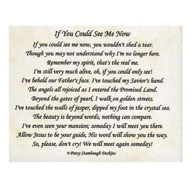 See Me Now Print w Photo Frame - The Fox Decor